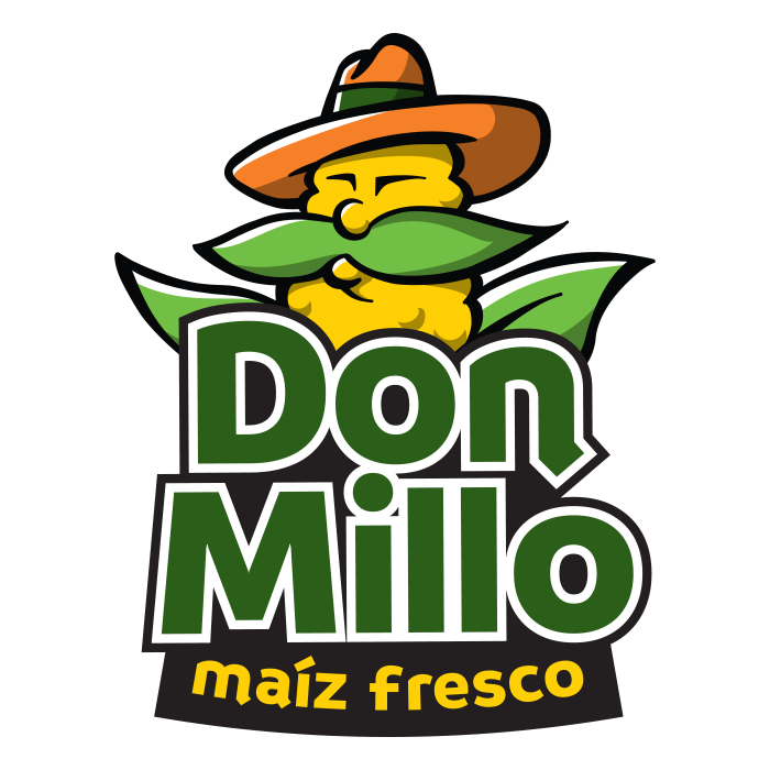 Don Millo color logo for premium corn masa.