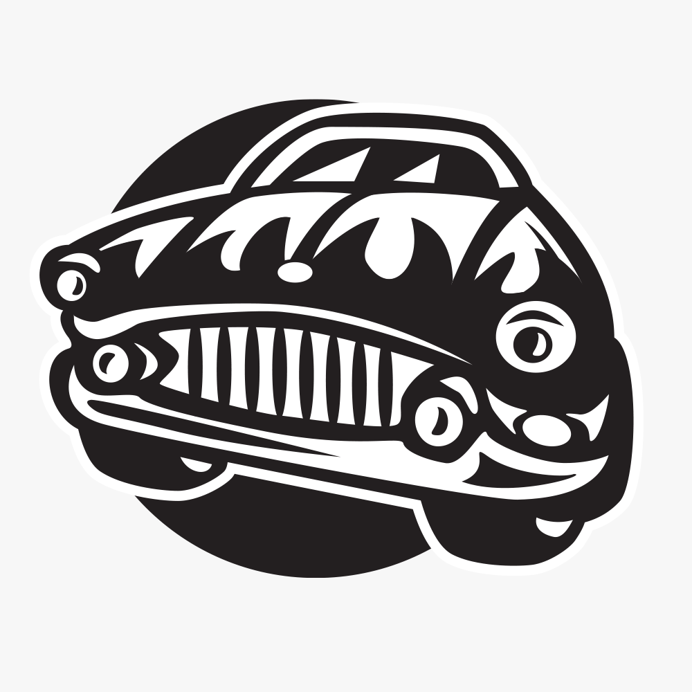 Nobel Paint classic car identity artwork.