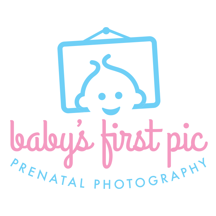 Baby's First Pict color logo with a smiling baby symbol.